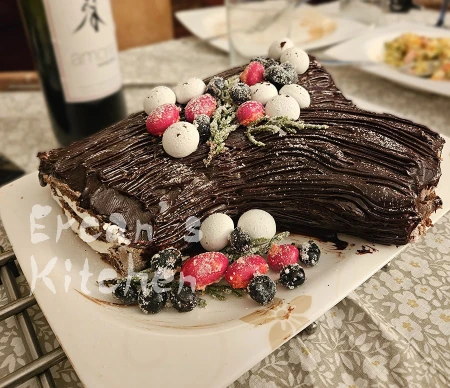 Bûche De Noël (Noel kütüğü)